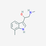 1H-Indole, 4-[4-[(3-nitrophenyl)methyl]-1-piperazinyl]-