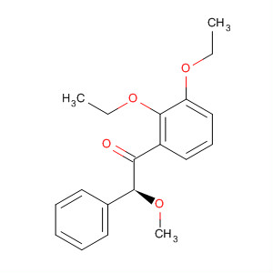 Ethanone, 1-(2,3-diethoxyphenyl)-2-methoxy-2-phenyl-, (S)-