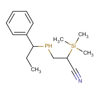 Propanenitrile, 3-(phenylpropylphosphino)-2-(trimethylsilyl)-