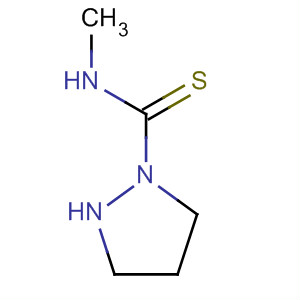 1-Pyrazolidinecarbothioamide, N-methyl-