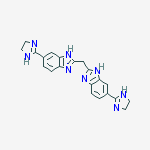 2,2-Methylenebis(5-(4,5-dihydro-1H-imidazol-2-yl)-1H-benzimidazole)