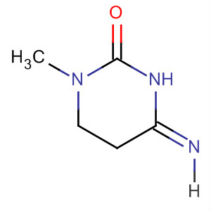 2(1H)-Pyrimidinone, tetrahydro-4-imino-1-methyl-, (E)-