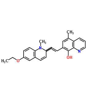 (7E)-7-[(2E)-2-(6-ethoxy-1-methylquinolin-2(1H)-ylidene)ethylidene]-5-methyl-8-oxo-7,8-dihydroquinolinium