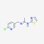 Ethanimidamide, N-[(6-chloro-3-pyridinyl)methyl]-N'-2-thiazolyl-