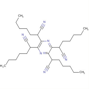 Pyrazinetetraheptanenitrile