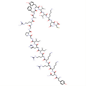 L-Cysteine,L-tyrosyl-L-asparaginyl-L-lysyl-L-arginyl-L-lysyl-L-arginyl-L-isoleucyl-L-histidyl-L-isoleucylglycyl-L-prolylglycyl-L-arginyl-L-alanyl-L-phenylalanyl-L-tyrosyl-L-threonyl-L-threonyl-L-lysyl-L-asparaginyl-