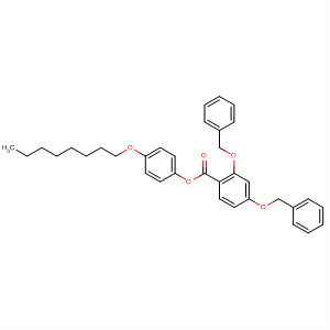 Benzoic acid, 2,4-bis(phenylmethoxy)-, 4-(octyloxy)phenyl ester