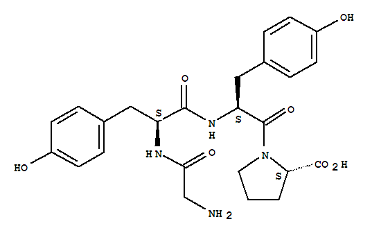 L-Proline,1-[N-(N-glycyl-L-tyrosyl)-L-tyrosyl]-