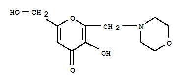 4H-Pyran-4-one,3-hydroxy-6-(hydroxymethyl)-2-(4-morpholinylmethyl)-
