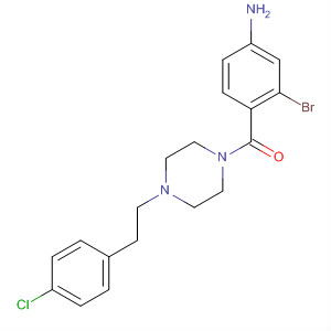 Piperazine, 1-(4-amino-2-bromobenzoyl)-4-[2-(4-chlorophenyl)ethyl]-
