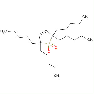 Thiophene, 2,5-dihydro-2,2,5,5-tetrapentyl-, 1,1-dioxide