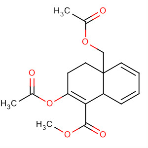 1-Naphthalenecarboxylic acid,2-(acetyloxy)-4a-[(acetyloxy)methyl]-3,4,4a,8a-tetrahydro-, methyl ester,cis-