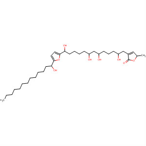2(5H)-Furanone,5-methyl-3-[2,6,8,13-tetrahydroxy-13-[tetrahydro-5-(1-hydroxytridecyl)-2-furanyl]tridecyl]-