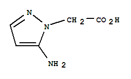 1H-Pyrazole-1-aceticacid, 5-amino-