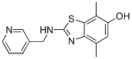 6-Benzothiazolol,  4,7-dimethyl-2-[(3-pyridinylmethyl)amino]-