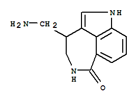 3-(aminomethyl)-1,3,4,5-tetrahydro-6H-azepino[5,4,3-cd]indol-6-one