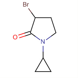2-Pyrrolidinone, 3-bromo-1-cyclopropyl-