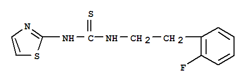 thiourea, N-[2-(2-fluorophenyl)ethyl]-N'-2-thiazolyl-