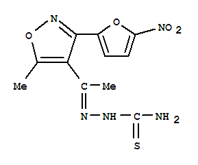 (2E)-2-{1-[5-methyl-3-(5-nitrofuran-2-yl)-1,2-oxazol-4-yl]ethylidene}hydrazinecarbothioamide