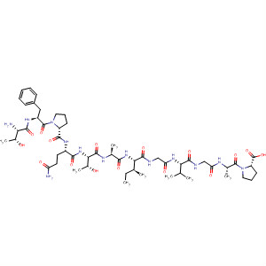 L-Proline,L-threonyl-L-phenylalanyl-L-prolyl-L-glutaminyl-L-threonyl-L-alanyl-L-isoleucylglycyl-L-valylglycyl-L-alanyl-