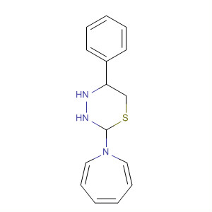 1H-Azepine, hexahydro-1-(5-phenyl-6H-1,3,4-thiadiazin-2-yl)-