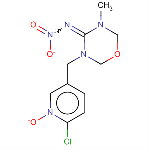 4H-1,3,5-Oxadiazin-4-imine,3-[(6-chloro-1-oxido-3-pyridinyl)methyl]tetrahydro-5-methyl-N-nitro-