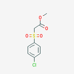 Acetic acid, [(4-chlorophenyl)sulfonyl]-, methyl ester