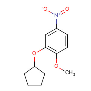 Benzene, 2-(cyclopentyloxy)-1-methoxy-4-nitro-