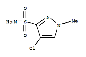 1H-PYRAZOLE-3-SULFONAMIDE,4-CHLORO-1-METHYL-