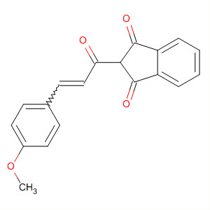 1H-Indene-1,3(2H)-dione, 2-[3-(4-methoxyphenyl)-1-oxo-2-propenyl]-