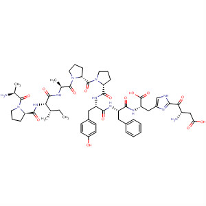 L-Histidine,L-alanyl-L-prolyl-L-isoleucyl-L-alanyl-L-prolyl-L-prolyl-L-tyrosyl-L-phenylalanyl-L-a-aspartyl-