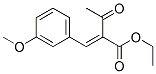 2-(3-Methoxybenzylidene)-3-oxobutyric acid ethyl ester