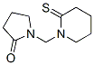 2-Pyrrolidinone,  1-[(2-thioxo-1-piperidinyl)methyl]-