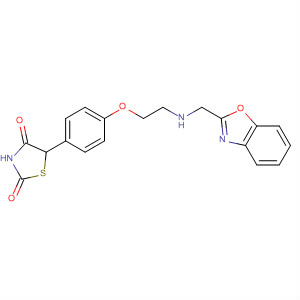 2,4-Thiazolidinedione,5-[4-[2-(2-benzoxazolylmethylamino)ethoxy]phenyl]-