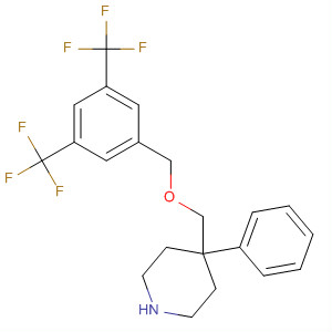 Piperidine, 4-[[[3,5-bis(trifluoromethyl)phenyl]methoxy]methyl]-4-phenyl-