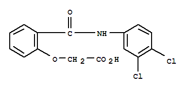 {2-[(3,4-dichlorophenyl)carbamoyl]phenoxy}acetic acid
