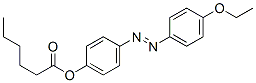 Hexanoic acid 4-(4-ethoxyphenylazo)phenyl ester