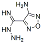 1,2,5-Oxadiazole-3-carboximidicacid, 4-amino-, hydrazide