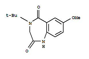 4-tert-butyl-7-methoxy-3,4-dihydro-1H-1,4-benzodiazepine-2,5-dione