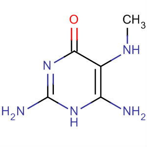 4(1H)-Pyrimidinone, 2,6-diamino-5-(methylamino)-
