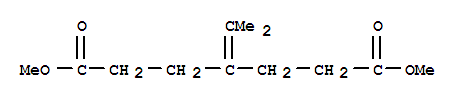 dimethyl 4-(propan-2-ylidene)heptanedioate