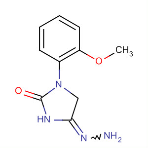 2-Imidazolidinone, 1-(2-methoxyphenyl)-, hydrazone