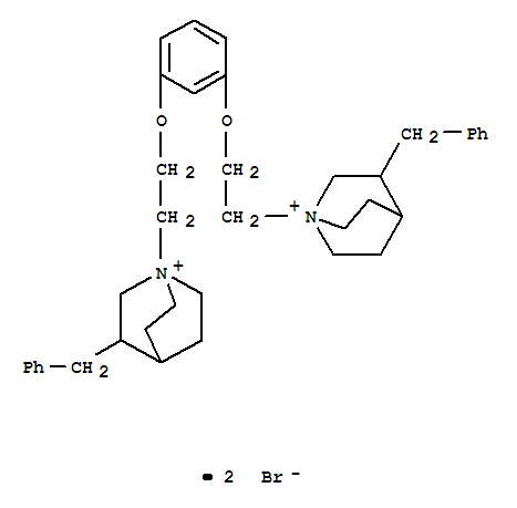 1,1'-[benzene-1,3-diylbis(oxyethane-2,1-diyl)]bis(3-benzyl-1-azoniabicyclo[2.2.2]octane) dibromide