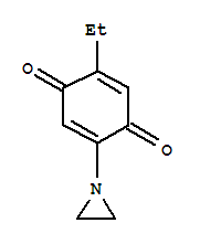 2,5-Cyclohexadiene-1,4-dione,2-(1-aziridinyl)-5-ethyl-
