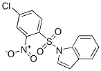 1H-Indole, 1-[(4-chloro-2-nitrophenyl)sulfonyl]-