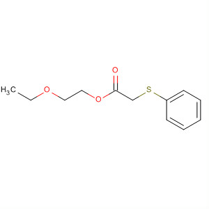 Acetic acid, (phenylthio)-, 2-ethoxyethyl ester