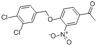 1-[4-[(3,4-DICHLOROBENZYL)OXY]-3-NITROPHENYL]ETHAN-1-ONE