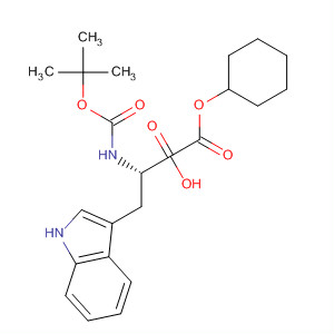 L-Tryptophan,1-[(cyclohexyloxy)carbonyl]-N-[(1,1-dimethylethoxy)carbonyl]-