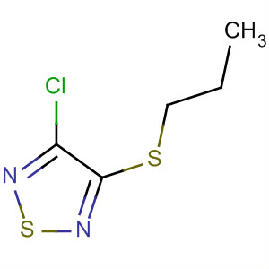1,2,5-Thiadiazole, 3-chloro-4-(propylthio)-