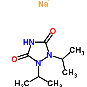 1,2,4-triazolidine-3,5-dione, 1,2-bis(1-methylethyl)-, sodium salt (1:1)